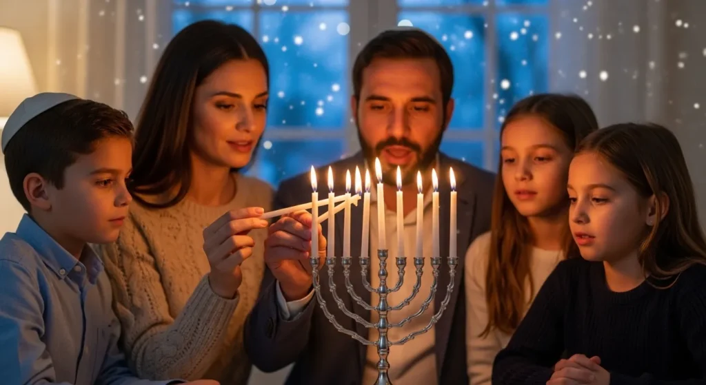 prayers for lighting menorah