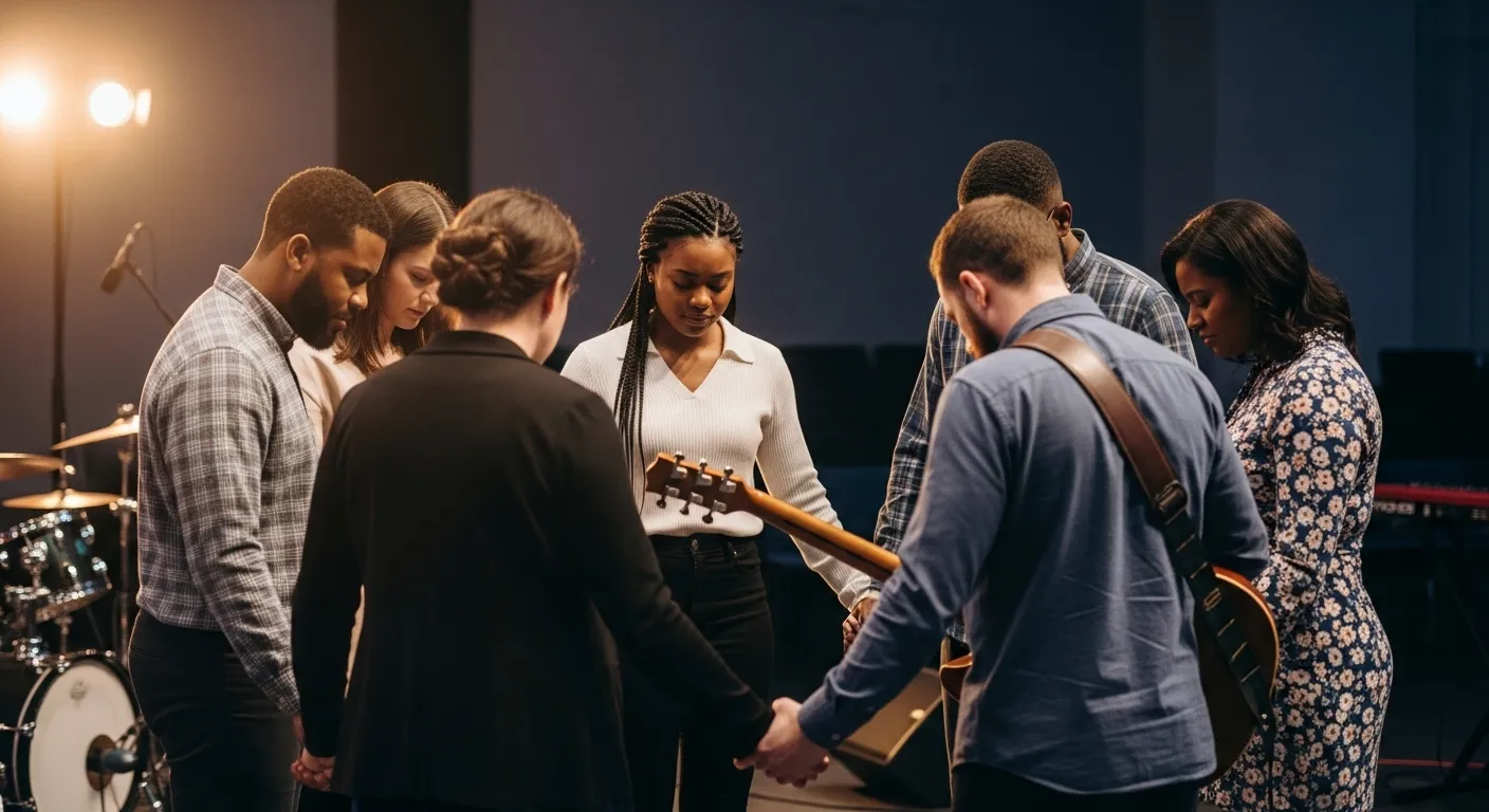 prayers for praise and worship team