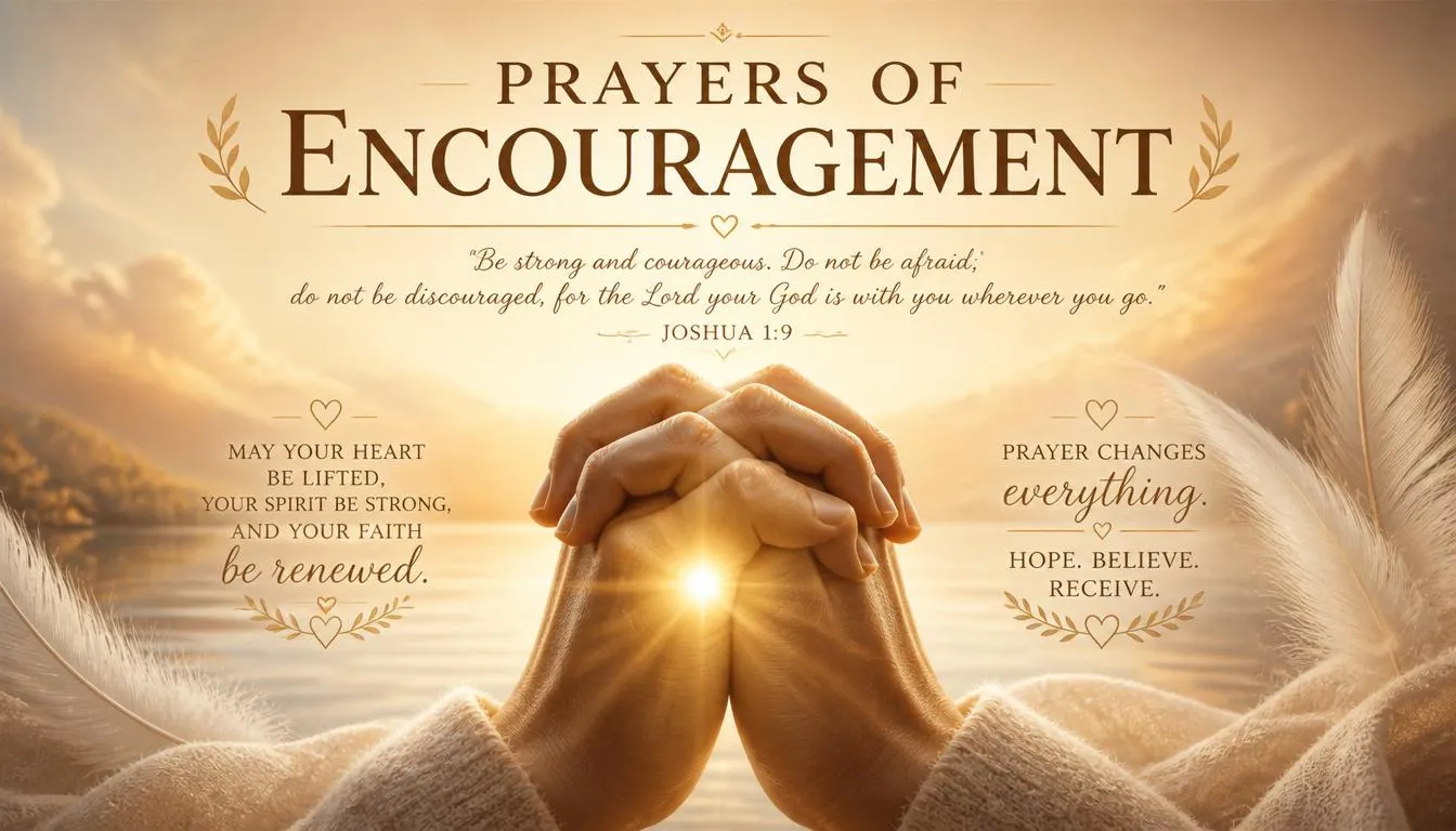 Prayers of Encouragement