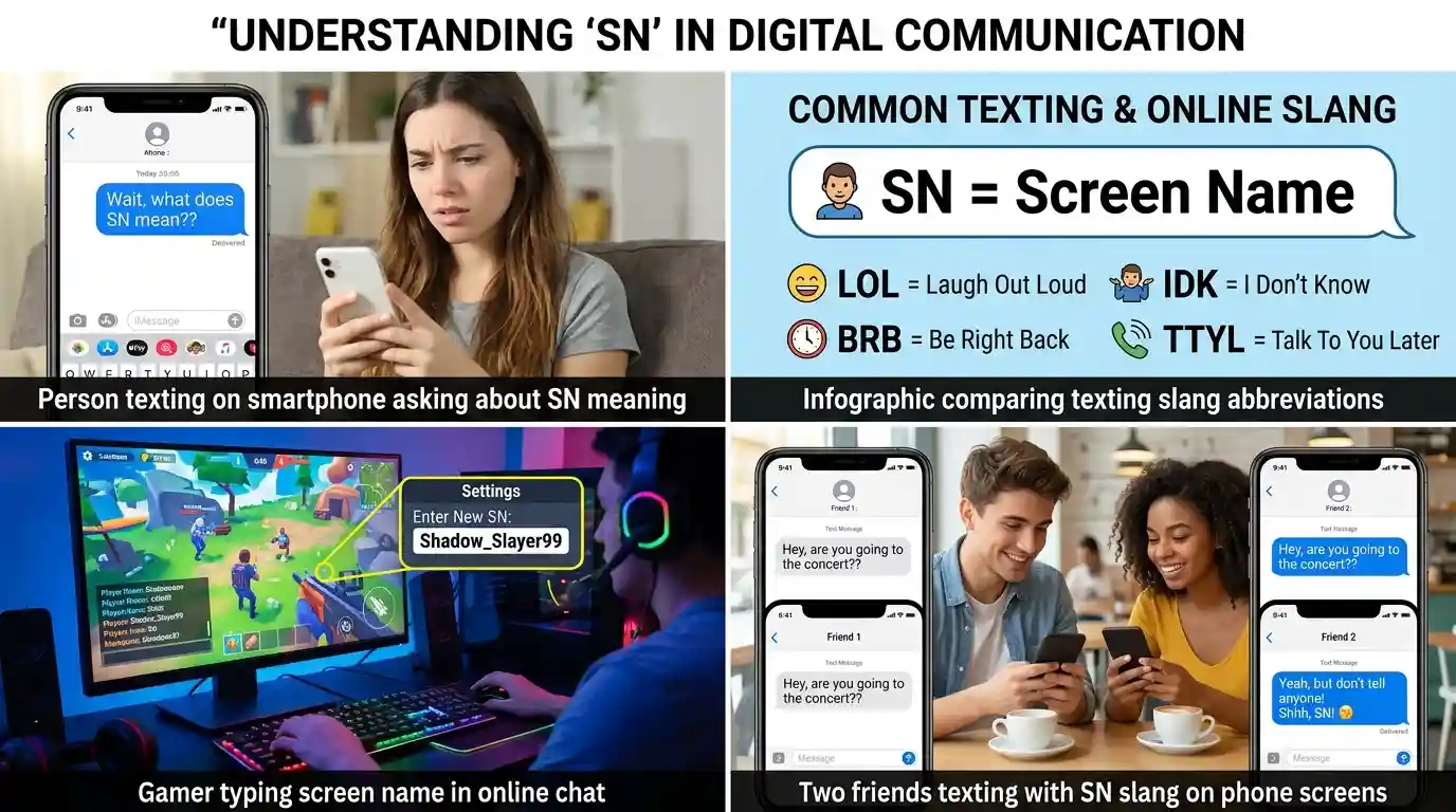 Sn Meaning in Text