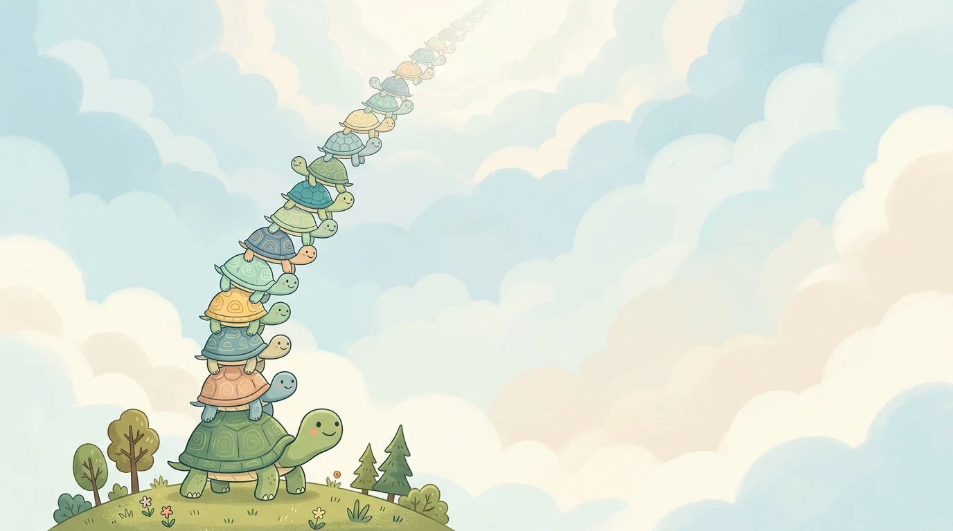 Turtles All the Way Down Meaning